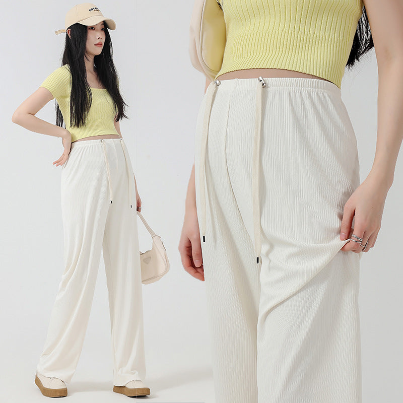 Pregnant Women's Pants Without Belly Support Cloth Wide-leg Pants Without Belly Tightening