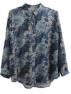 Plus Size Sun Protection Women's Loose Chiffon Shirt