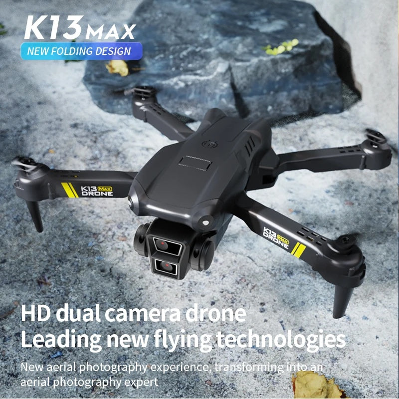 2024 K13 Mini Drone 8K Profesional 4K HD Camera Obstacle Avoidance Aerial Photography 5G 10Km Foldable Quadcopter Toy Sell Apron